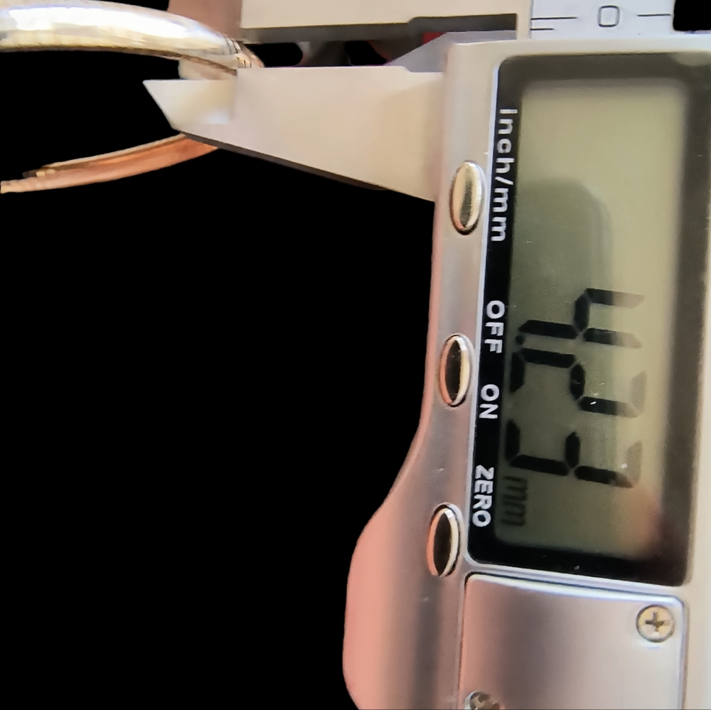 Vintage Sterling Silver Italian 18 Inch Omega Chain Necklace - Picture 7 of 10